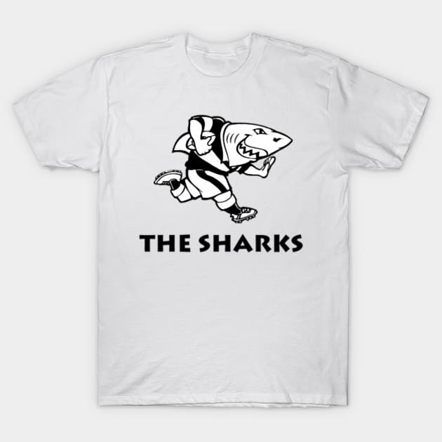 The sharks rugby supporter gear T-Shirt by baconislove